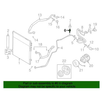 Mopar® - A/C Service Valve Core