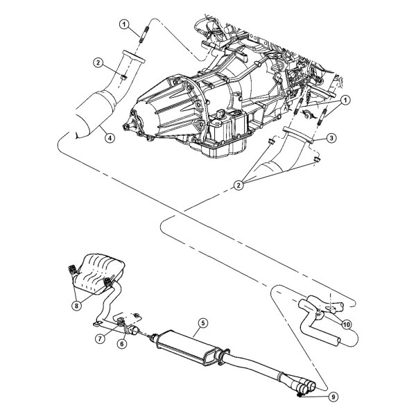 Mopar® - Exhaust Muffler