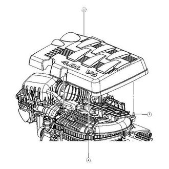 Dodge OE - Engine Cover