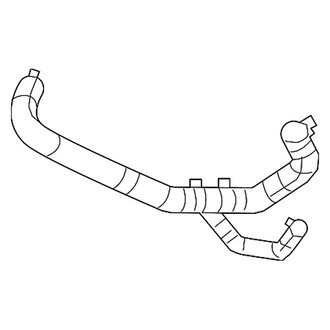 Dodge OE - Lower Radiator Coolant Hose