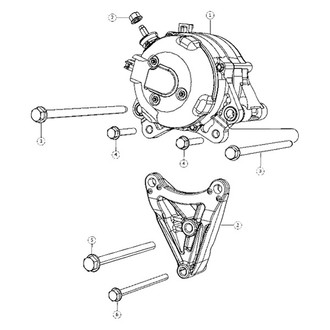 Mopar® - Alternator Bracket
