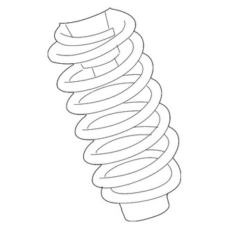 Chrysler OE - Rear Coil Spring