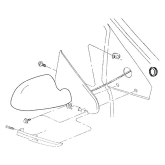 Mopar® - Power Side View Mirror