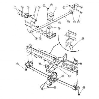 Dodge Grand Caravan Leaf Springs & Parts - Shackles, Bushings | CARiD