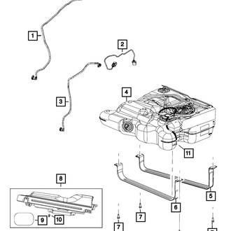 Mopar® - Rear Fuel Tank