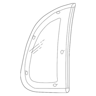 Mopar® - Quarter Glass