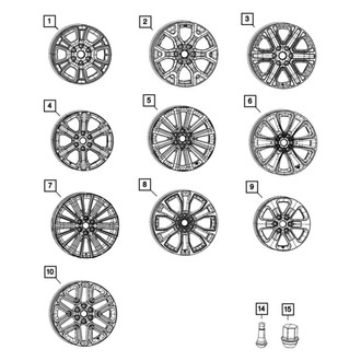 Mopar® - Alloy Factory Wheel