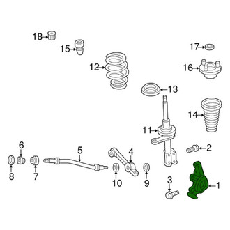 Dodge OE - Front Right Steering Knuckle