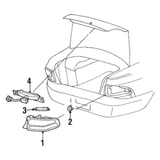 Mopar® - Replacement Tail Light