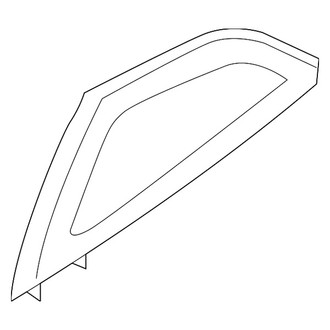 Mopar® - Quarter Glass