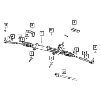 Mopar® - Rack and Pinion Gear