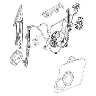 Mopar® - Power Window Regulator