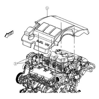 Chrysler OE - Engine Cover