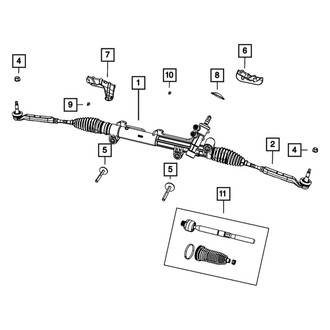 Dodge Charger Rack & Pinion Steering Systems, Parts — CARiD