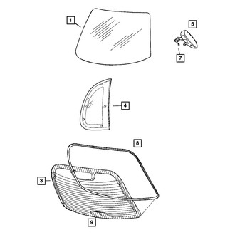 Mopar® - Windshield Glass