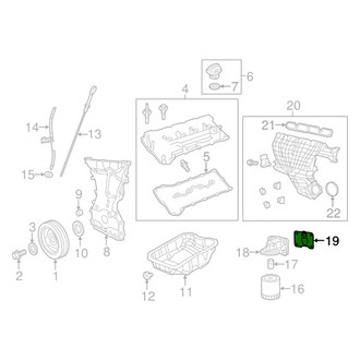 Mopar® - Oil Filter Adapter Gasket