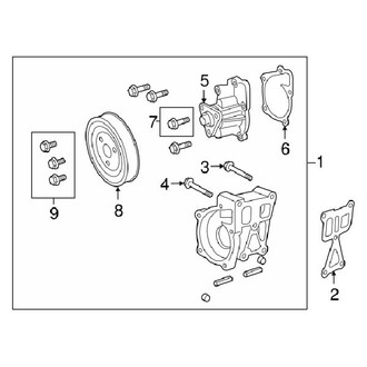 Chrysler OE - Engine Water Pump