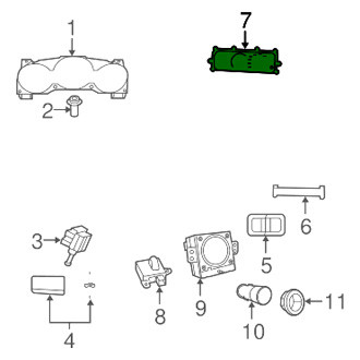 Mopar® - HVAC Control Switch