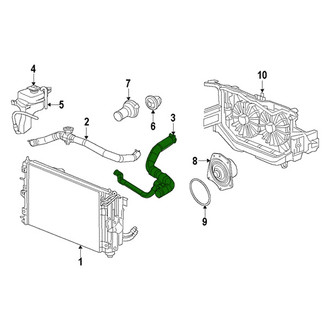 Mopar® - Engine Coolant Radiator Hose