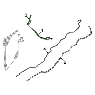 Mopar® - A/C Refrigerant Suction Hose