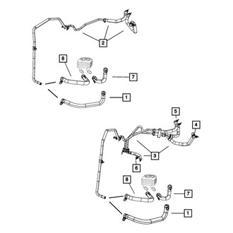 Mopar® - HVAC Heater Hose
