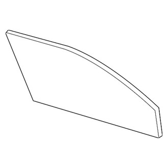 Jeep OE - Front Right Door Glass