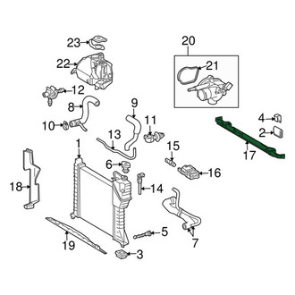 Mopar® - Upper Radiator Air Seal