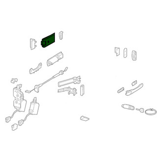 Mopar® - Rear Door Hinge