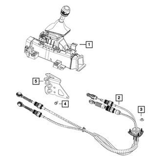 Mopar® - Manual Transmission Shifter Cable Bracket