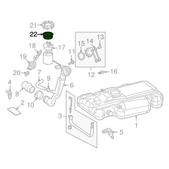 Mopar® - Fuel Pump and Level Sensor Module Seal