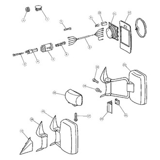 Mopar® - Side View Mirror