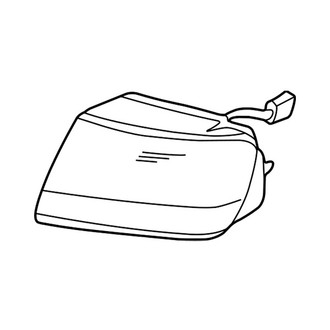 Dodge OE - Front Left Headlight