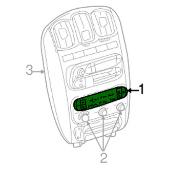 Mopar® - HVAC Temperature Control Panel