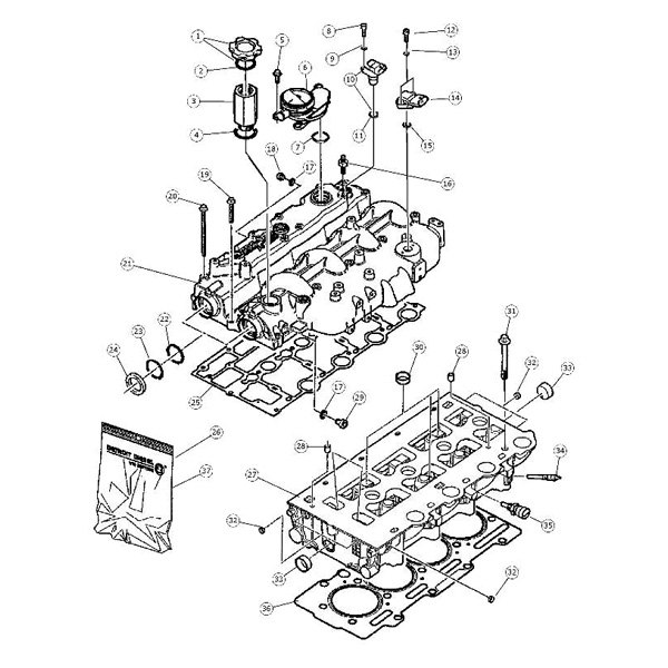 Mopar® - Engine Cover Gasket