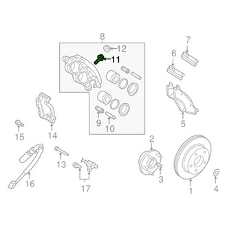 Mopar® - Brake Bleeder Screw