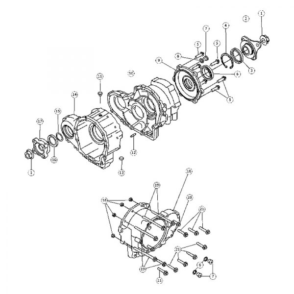 Mopar® - Transfer Case Output Shaft Seal