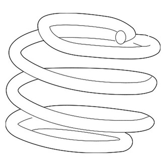 Dodge OE - Front Coil Spring