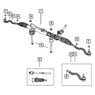 Mopar® - Steering Rack And Pinion