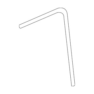 Mopar® - Front Door Window Belt Weatherstrip