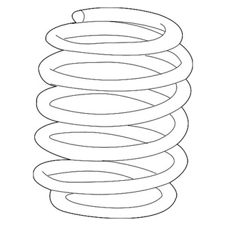Dodge OE - Front Coil Spring