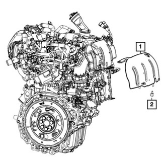 Mopar® - Intake Manifold Cover