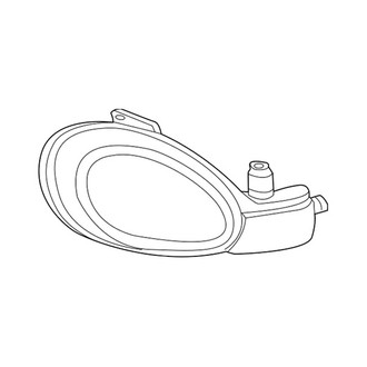 Dodge OE - Front Left Headlight