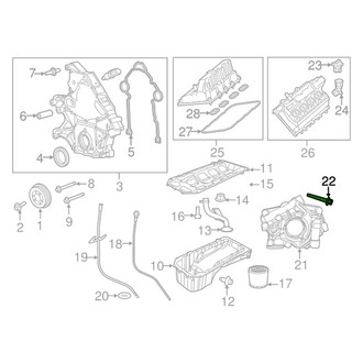 Mopar® - Engine Oil Pump Bolt