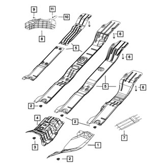 Dodge OE - Air Filter Housing Nut