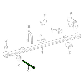 Mopar® - Leaf Spring Shackle Bolt