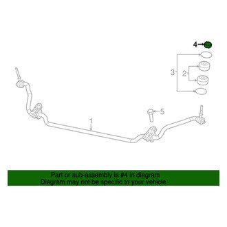 Mopar® - Sway Bar Link Nut