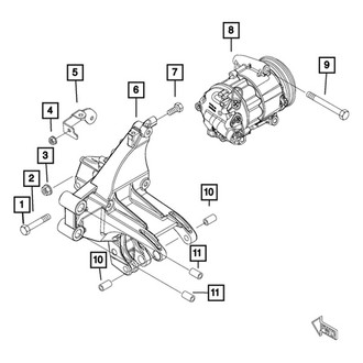 Mopar® - HVAC Heater Hose Bolt