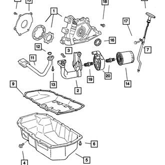 Mopar® - Hex Head Screw And Washer