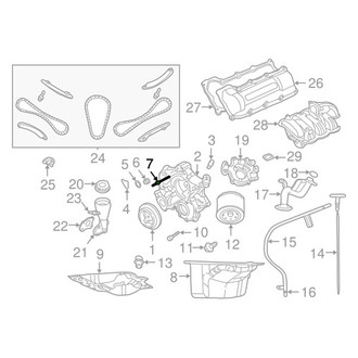 Jeep OE - Engine Timing Cover Stud
