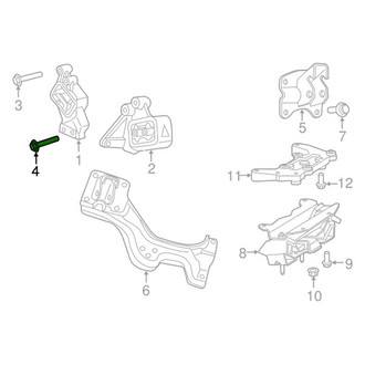 Mopar® - Engine Mount Hex Bolt